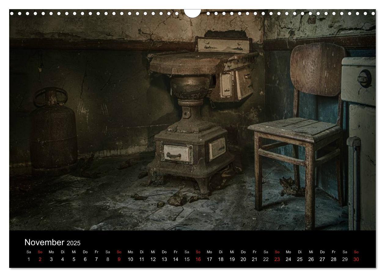 Bild: 9783435772773 | Geheimnisvolle Orte - Lost Places (Wandkalender 2025 DIN A3 quer),...