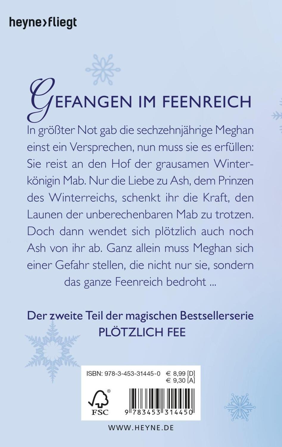 Bild: 9783453314450 | Plötzlich Fee 02. Winternacht | Roman | Julie Kagawa | Taschenbuch