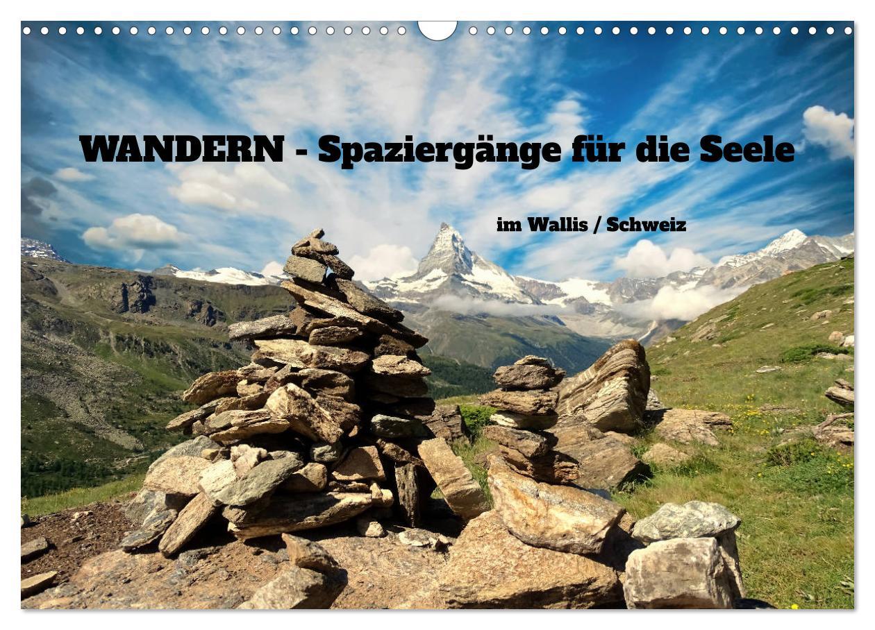 Cover: 9783435053650 | WANDERN - Spaziergänge für die Seele im Wallis / Schweiz...