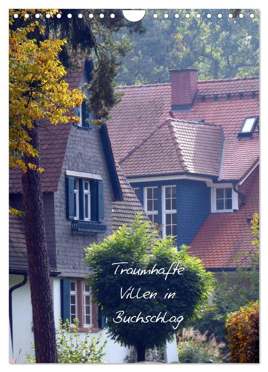 Cover: 9783457075388 | Traumhafte Villen in Buchschlag (Wandkalender 2025 DIN A4 hoch),...