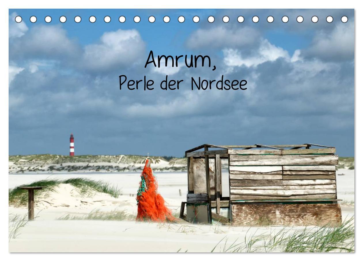 Cover: 9783435587667 | Amrum, Perle der Nordsee (Tischkalender 2025 DIN A5 quer), CALVENDO...