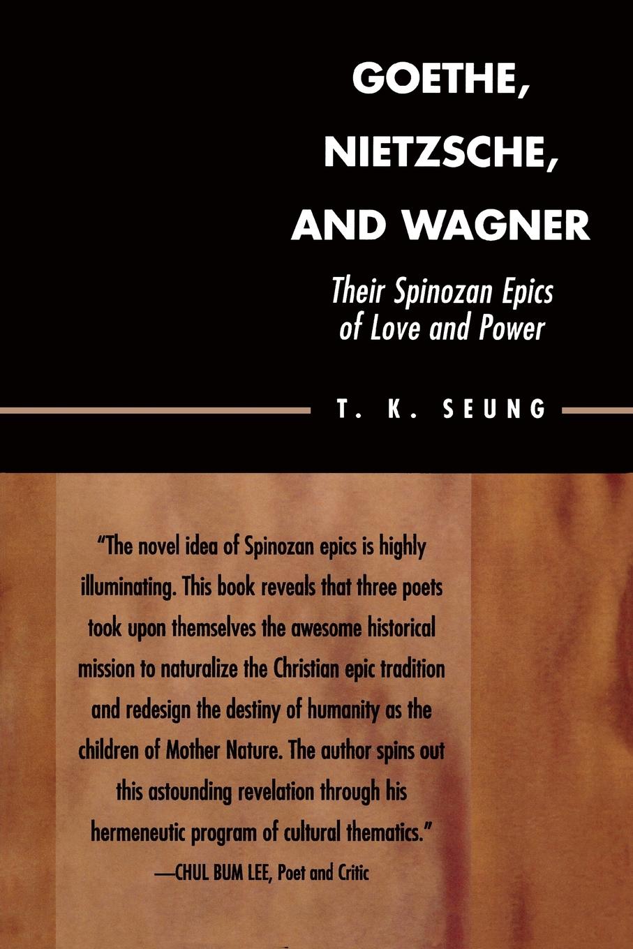 Cover: 9780739111284 | Goethe, Nietzsche, and Wagner | Their Spinozan Epics of Love and Power