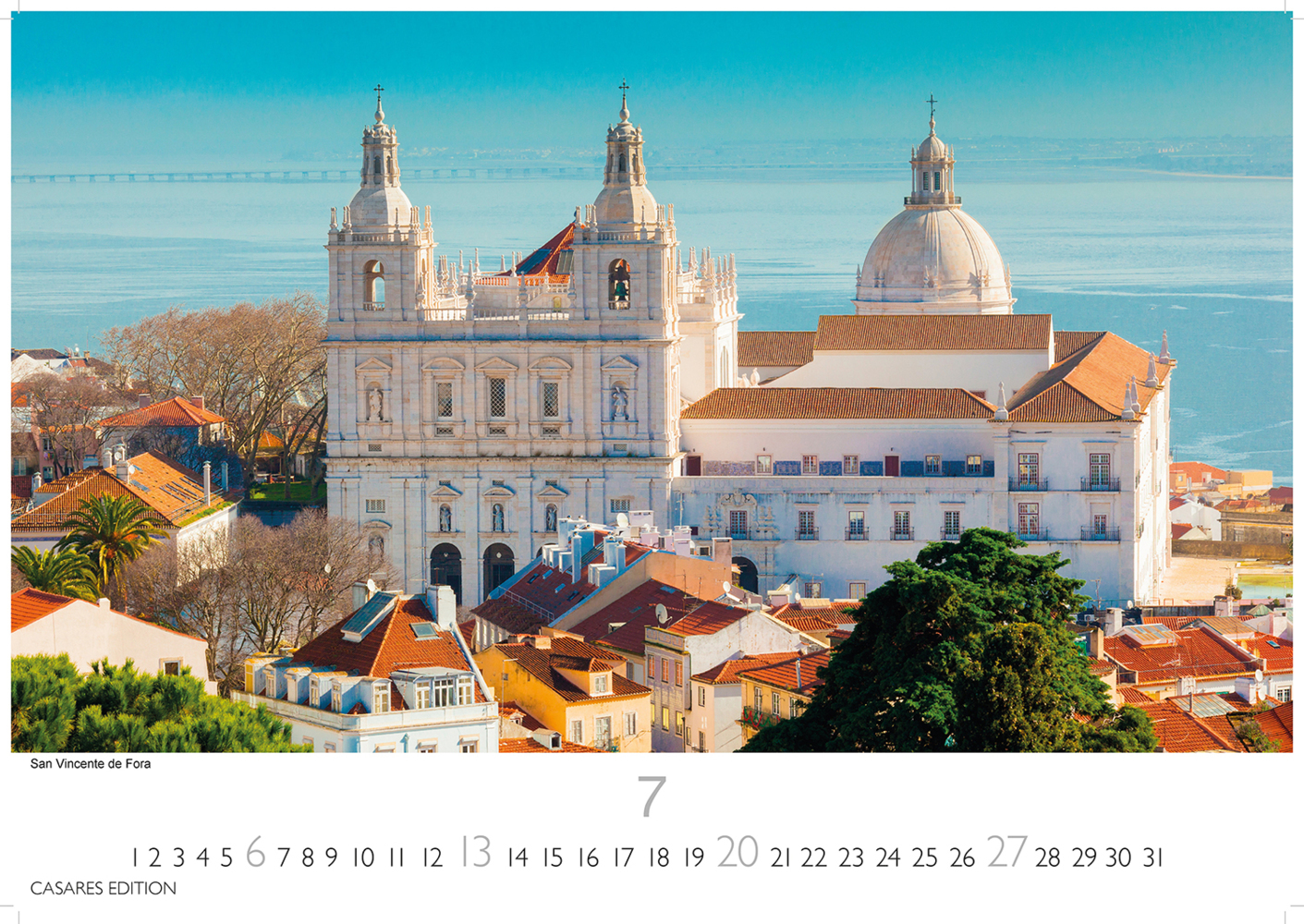 Bild: 9781835240700 | Lissabon 2025 L 35x50cm | Kalender | 14 S. | Deutsch | 2025