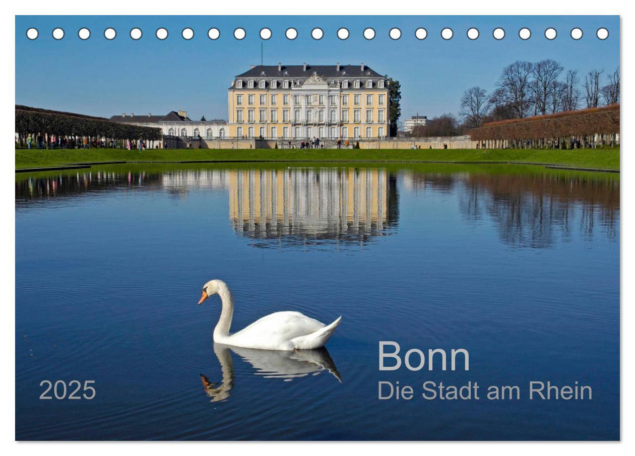 Cover: 9783435190584 | Bonn Die Stadt am Rhein (Tischkalender 2025 DIN A5 quer), CALVENDO...