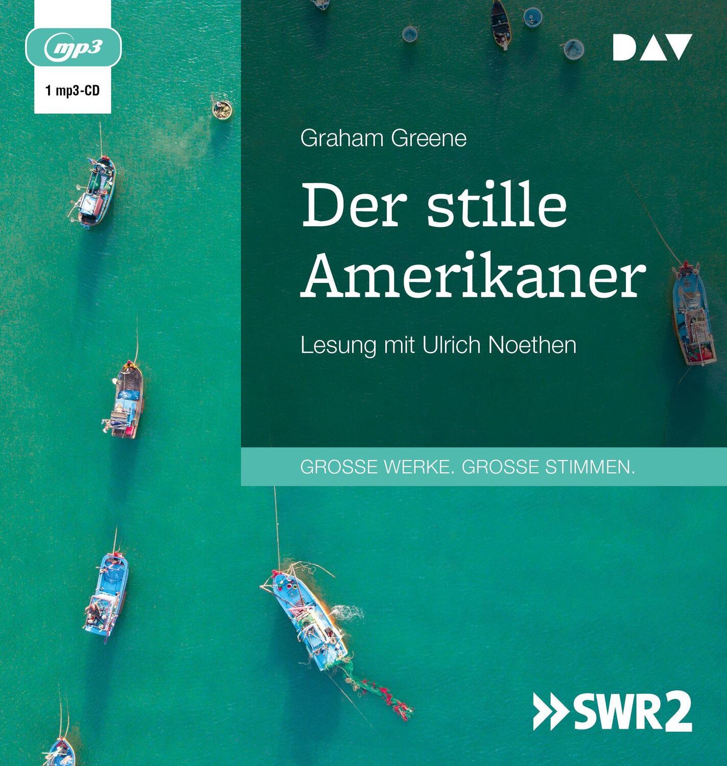 Cover: 9783742418432 | Der stille Amerikaner | Lesung mit Ulrich Noethen | Graham Greene