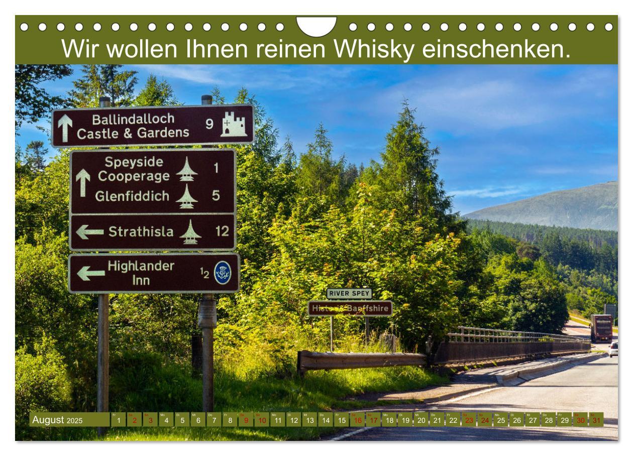 Bild: 9783457212325 | Witzige Whisky-Werbeslogans (Wandkalender 2025 DIN A4 quer),...