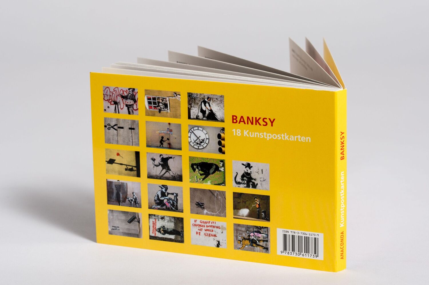 Bild: 9783730611739 | Postkarten-Set Banksy | Anaconda Verlag | Stück | Anaconda Postkarten