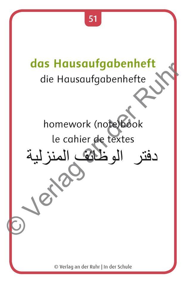 Bild: 9783834631558 | In der Schule | Redaktionsteam Verlag an der Ruhr | Box | 64 S. | 2016