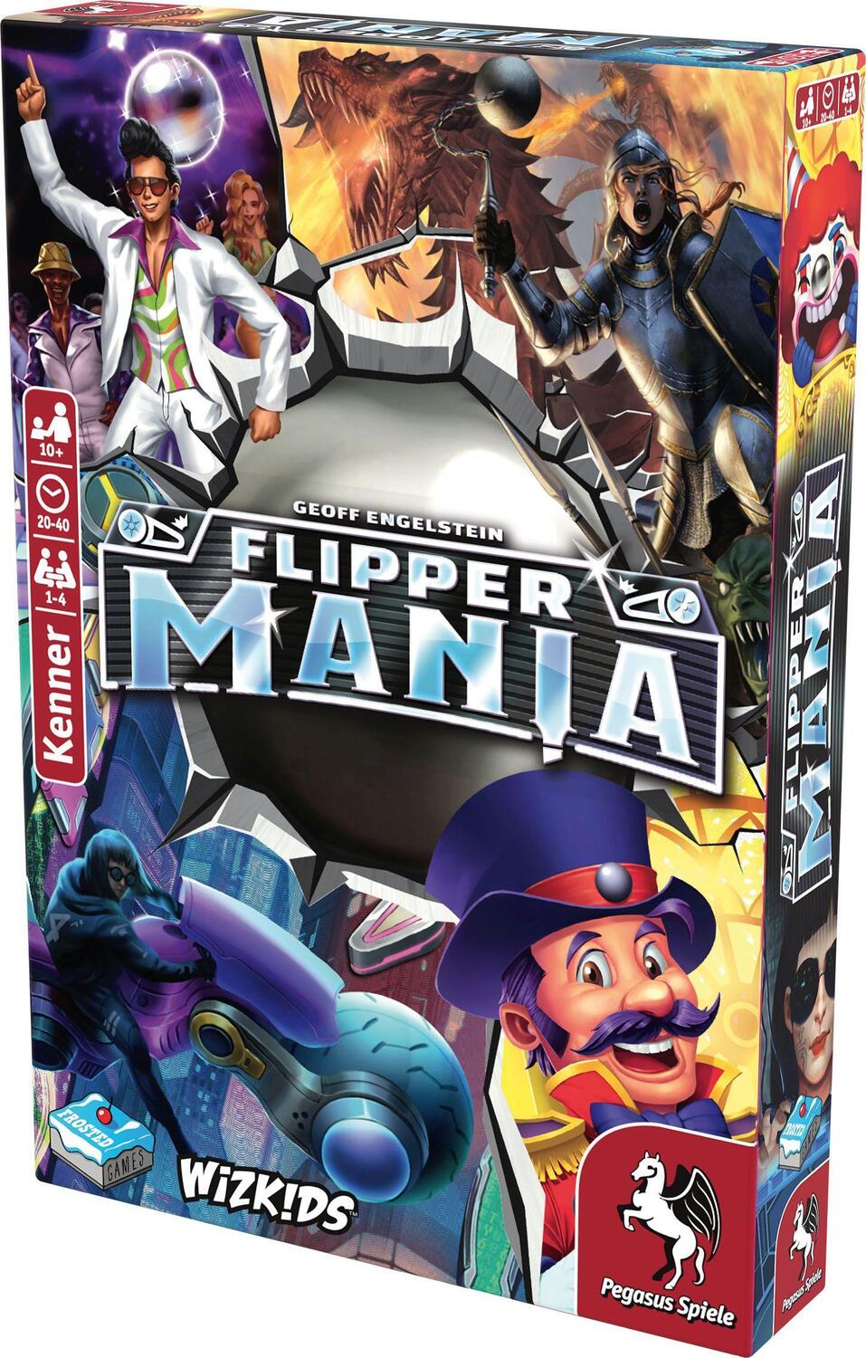 Bild: 4250231727818 | Flippermania (Frosted Games) | Geoff Engelstein | Spiel | Brettspiel