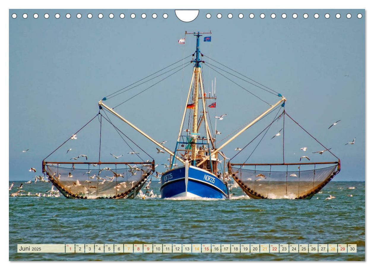 Bild: 9783435384020 | Maritime Augenblicke - Fischkutter (Wandkalender 2025 DIN A4 quer),...