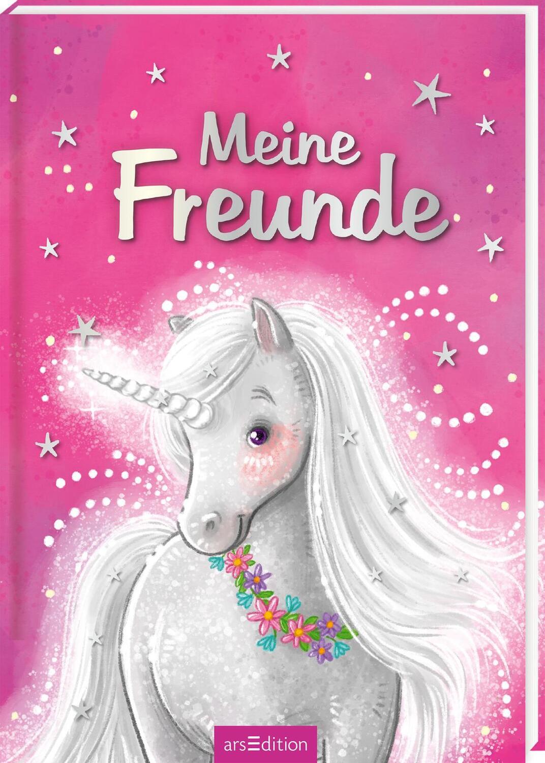 Cover: 4014489133735 | Meine Freunde - Zaubereinhorn | Buch | Hardcover mit Folie | 64 S.