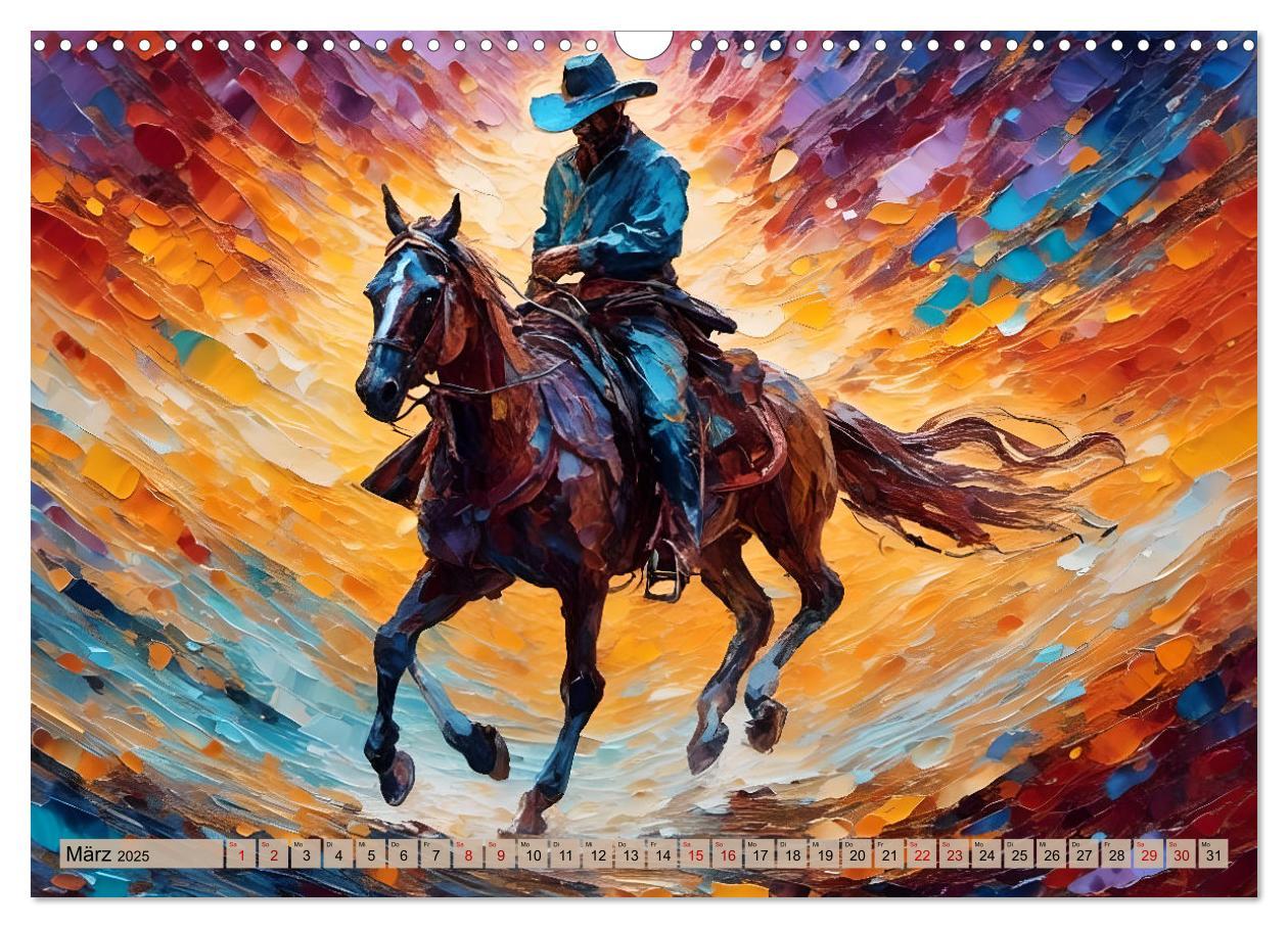 Bild: 9783457158463 | Wild West Moments (Wandkalender 2025 DIN A3 quer), CALVENDO...