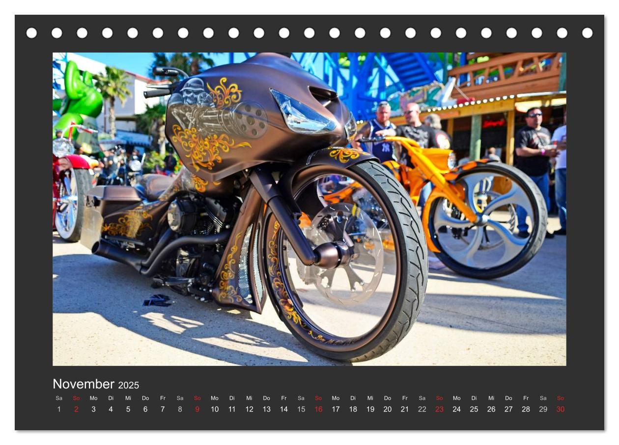 Bild: 9783435787753 | BEST OF HARLEY-DAVIDSON BAGGER-STYLE (Tischkalender 2025 DIN A5...