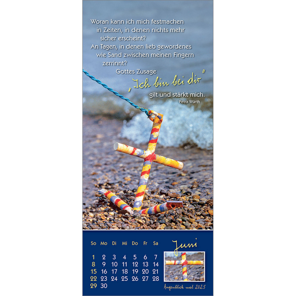 Bild: 9783754883556 | Augenblick mal 2025 | Der (kleine) Symbol-Kalender | Anke Will | 14 S.