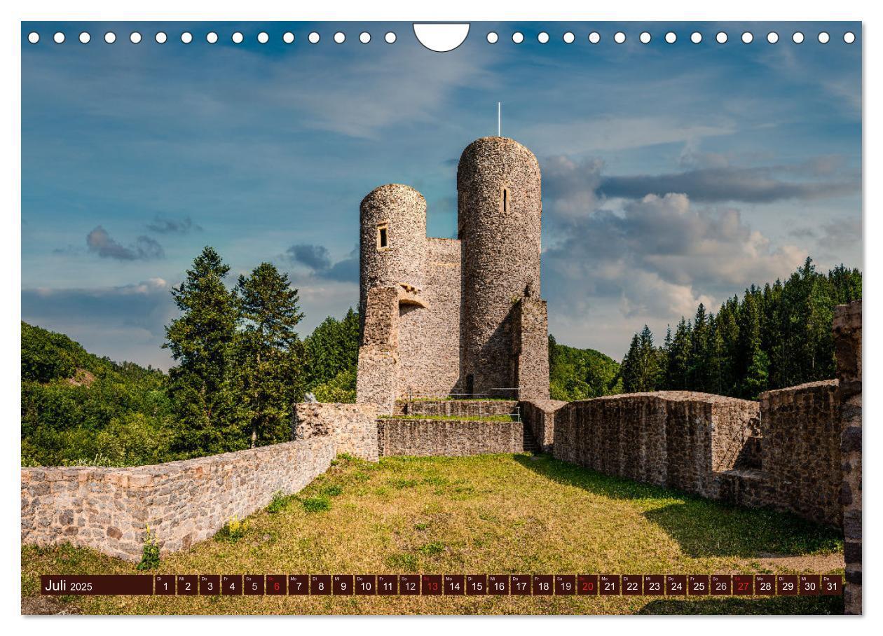 Bild: 9783435941575 | Burgen in Rheinland-Pfalz (Wandkalender 2025 DIN A4 quer), CALVENDO...