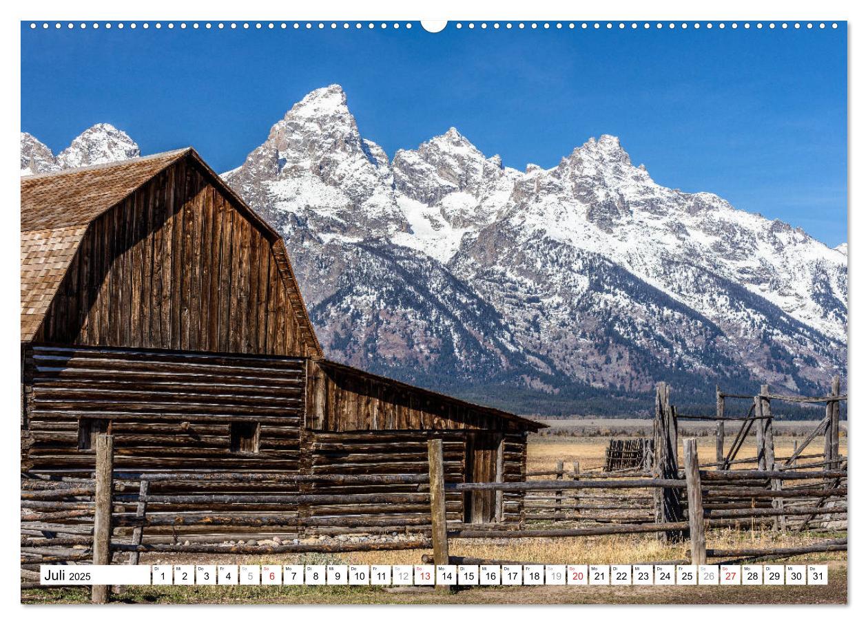 Bild: 9783435404070 | Grand Teton National Park (Wandkalender 2025 DIN A2 quer), CALVENDO...