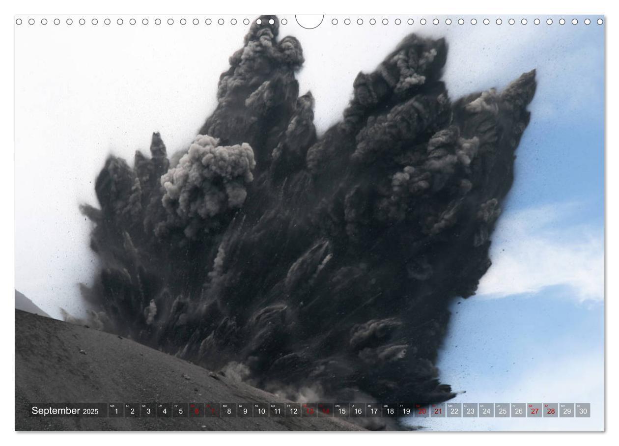 Bild: 9783435435968 | Vulkane - Magma, Lava, Eruptionen (Wandkalender 2025 DIN A3 quer),...