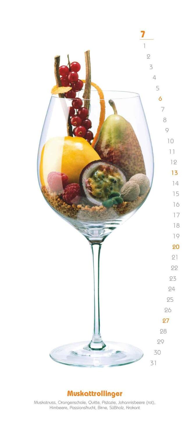 Bild: 4250809653716 | Weinaromen 2025 - Wandkalender - Weinsorten und wonach sie...