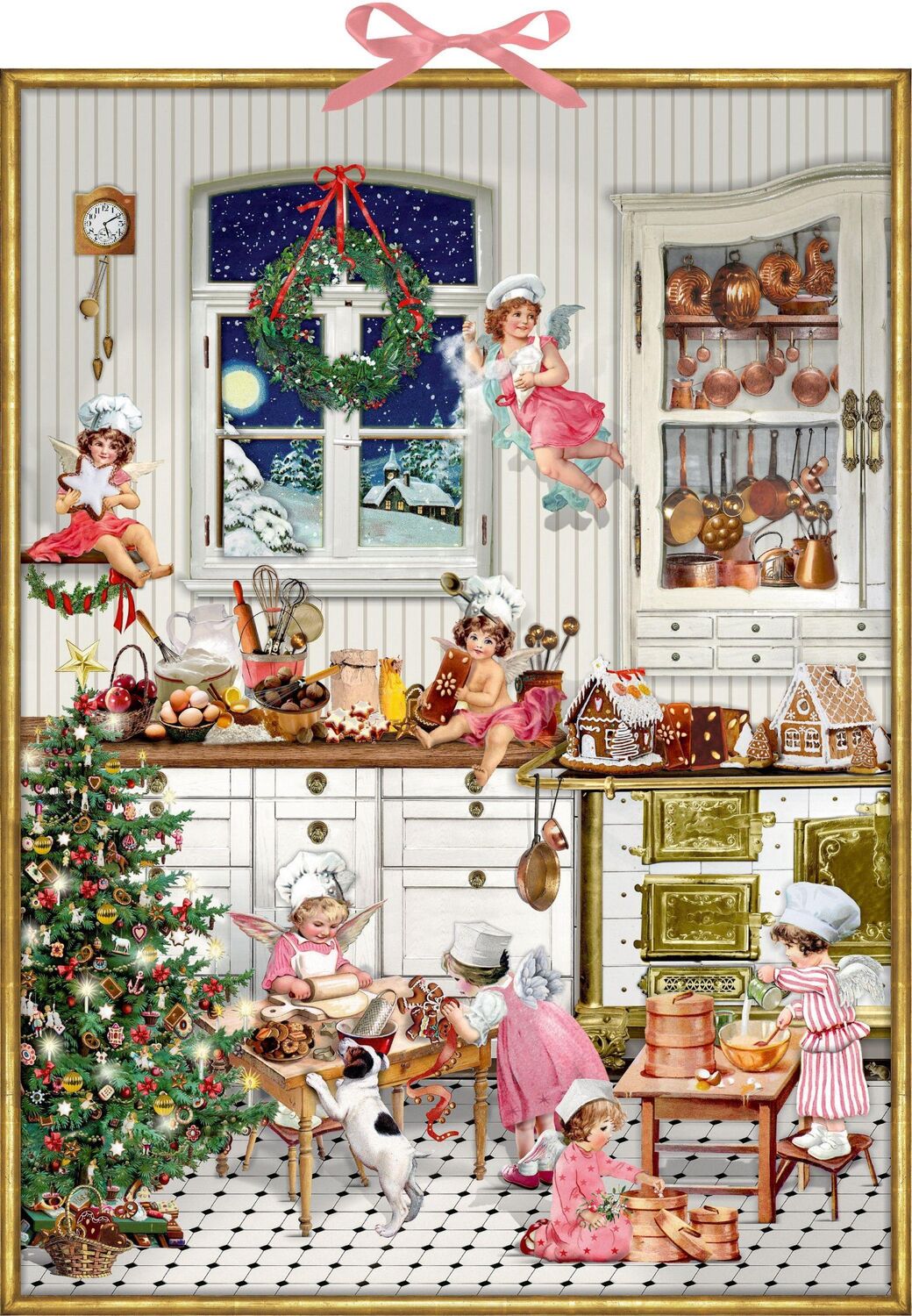 Cover: 4050003955728 | Zettelkalender - Nostalgische Weihnachtsbäckerei | Barbara Behr | 1 S.