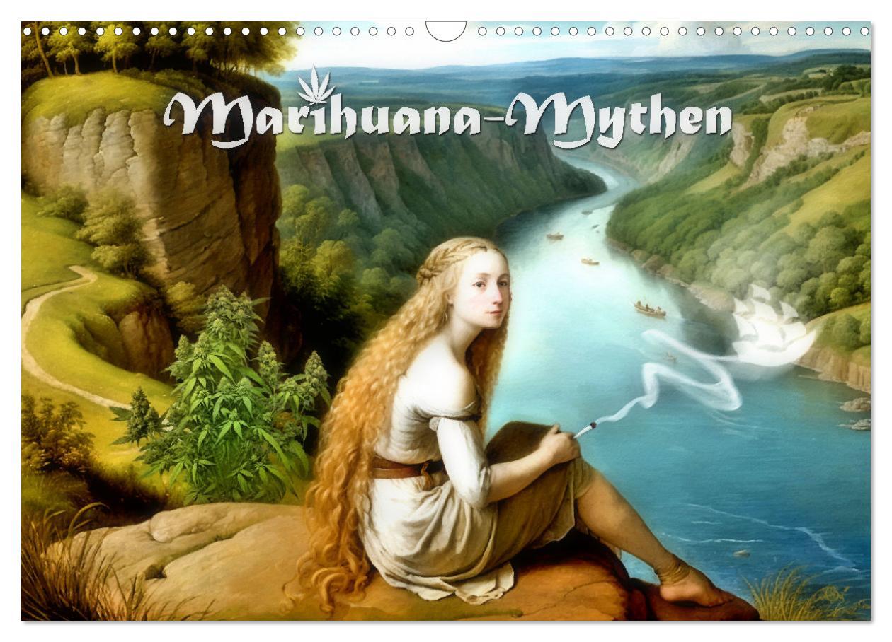 Cover: 9783383894817 | Marihuana-Mythen (Wandkalender 2025 DIN A3 quer), CALVENDO...