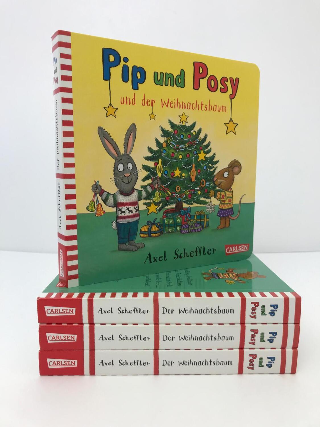 Bild: 9783551518613 | Pip und Posy: Pip und Posy und der Weihnachtsbaum | Axel Scheffler