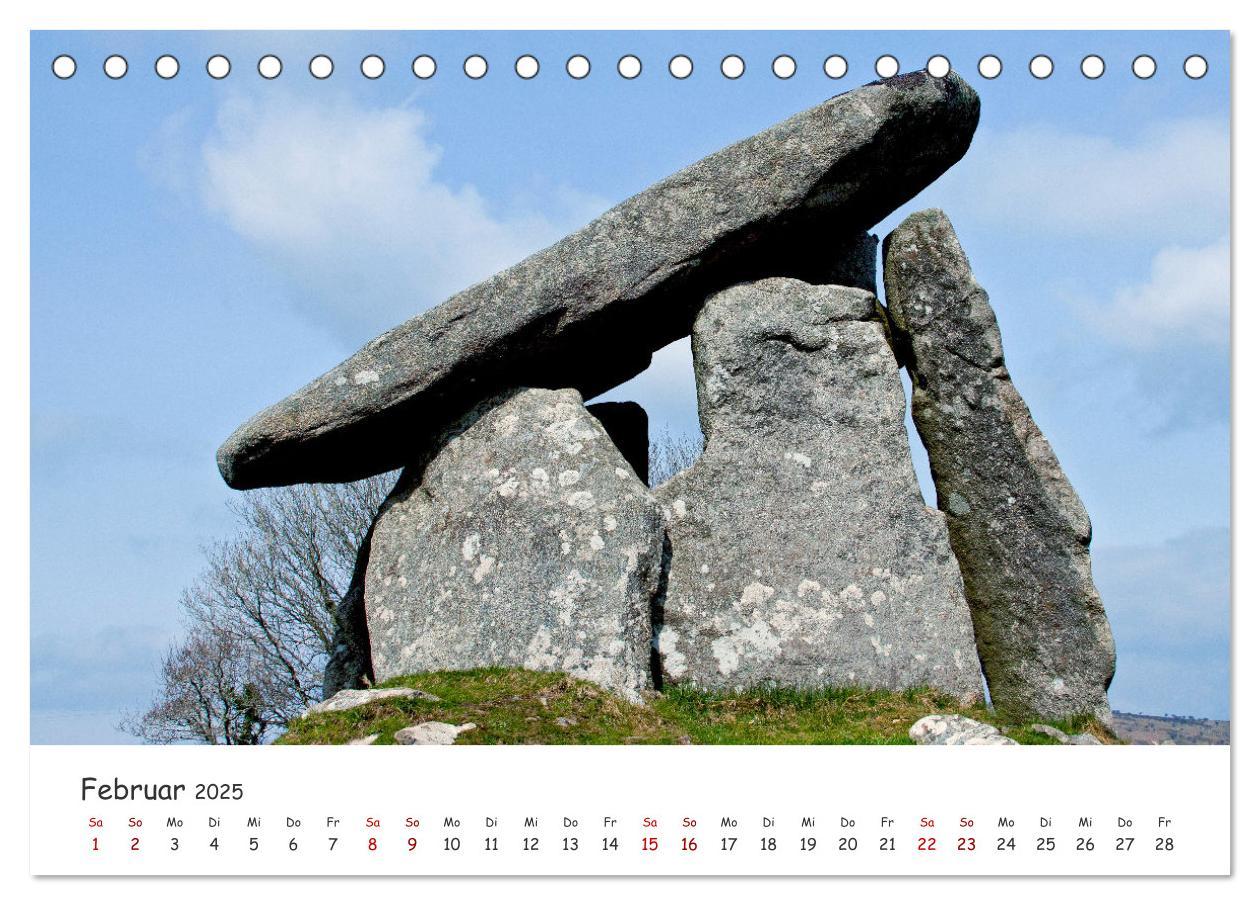 Bild: 9783435052059 | Magische Orte - Steinkreise, Dolmen, Megalithen (Tischkalender 2025...