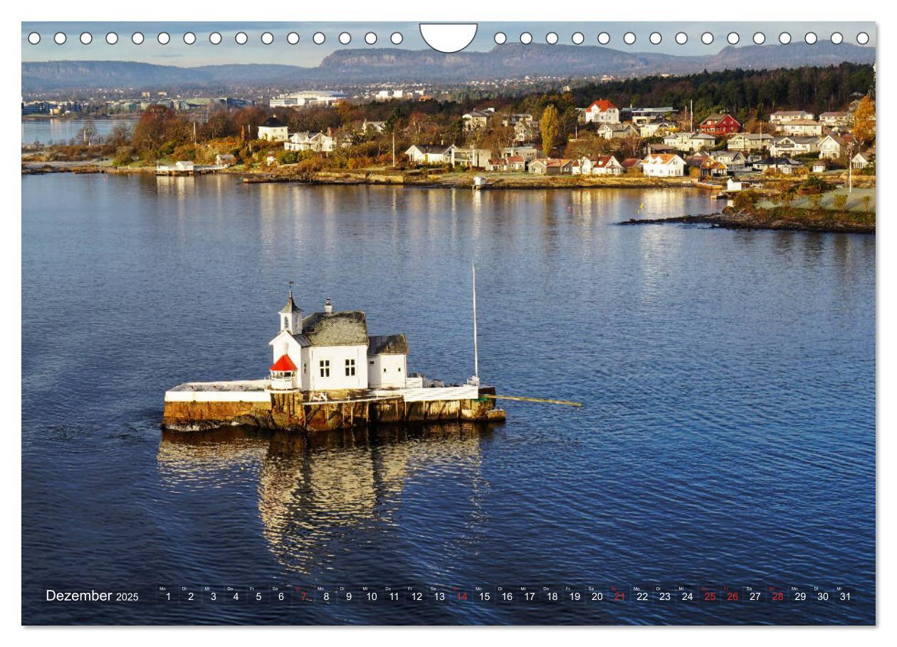 Bild: 9783435277827 | Oslo - Norwegen (Wandkalender 2025 DIN A4 quer), CALVENDO...