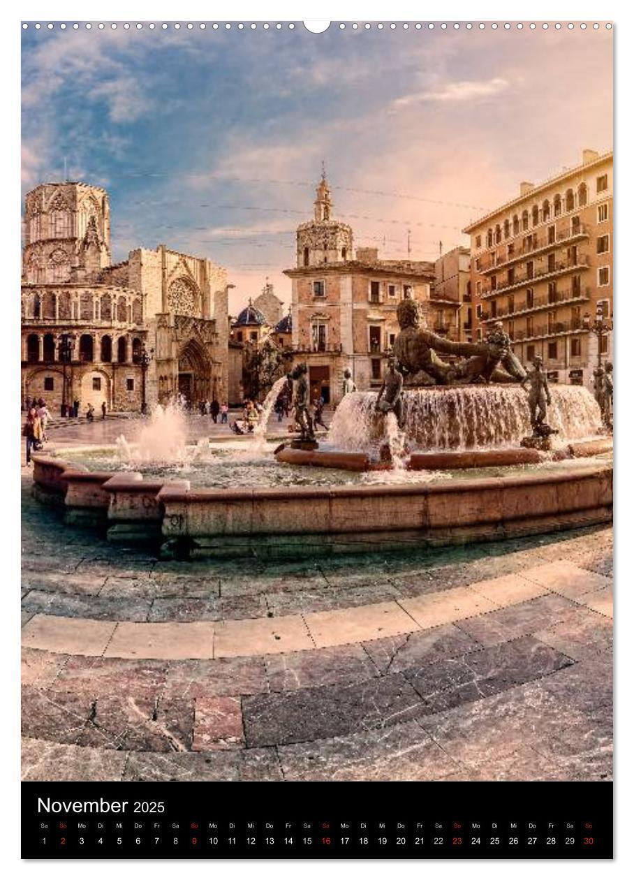 Bild: 9783457009154 | Valencia entdecken (Wandkalender 2025 DIN A2 hoch), CALVENDO...