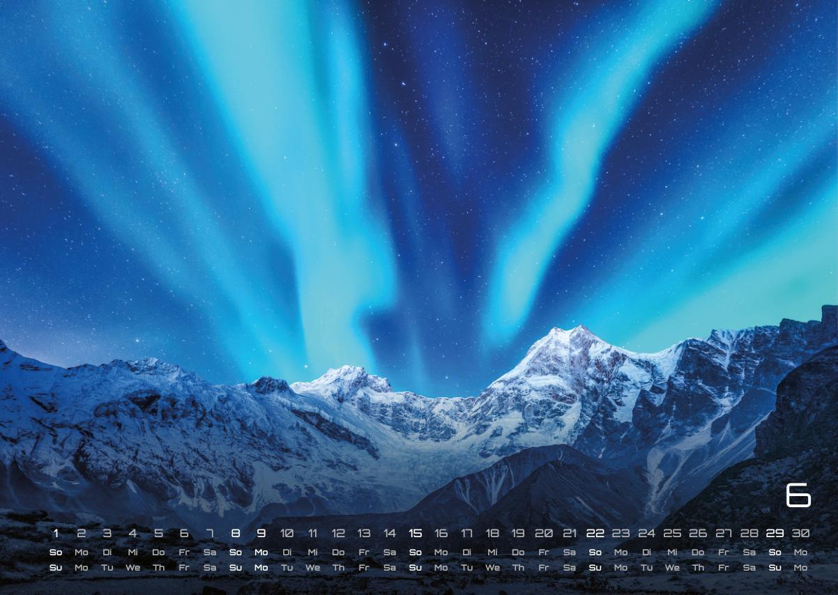 Bild: 9783986734268 | Polarlichter - grandiose Naturschauspiele - 2025 - Kalender DIN A3