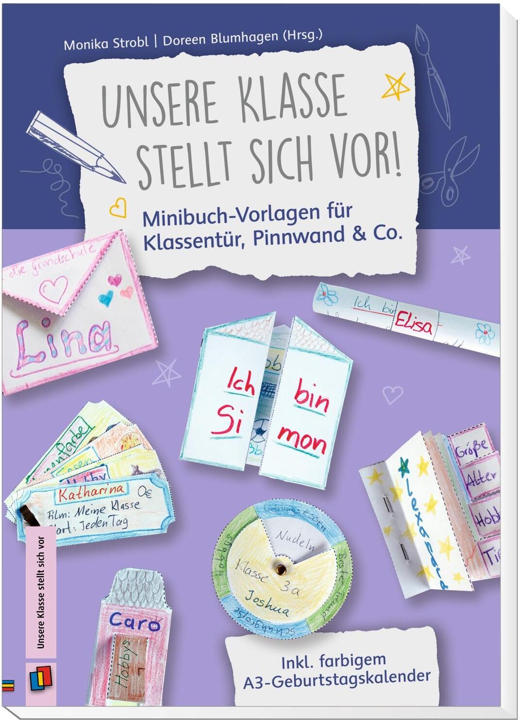 Bild: 9783834641748 | Unsere Klasse stellt sich vor! Minibuch-Vorlagen für Klassentür,...