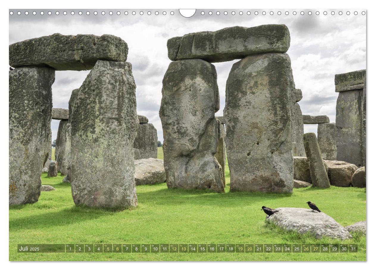 Bild: 9783383918155 | Geheimnisvolles Stonehenge (Wandkalender 2025 DIN A3 quer),...