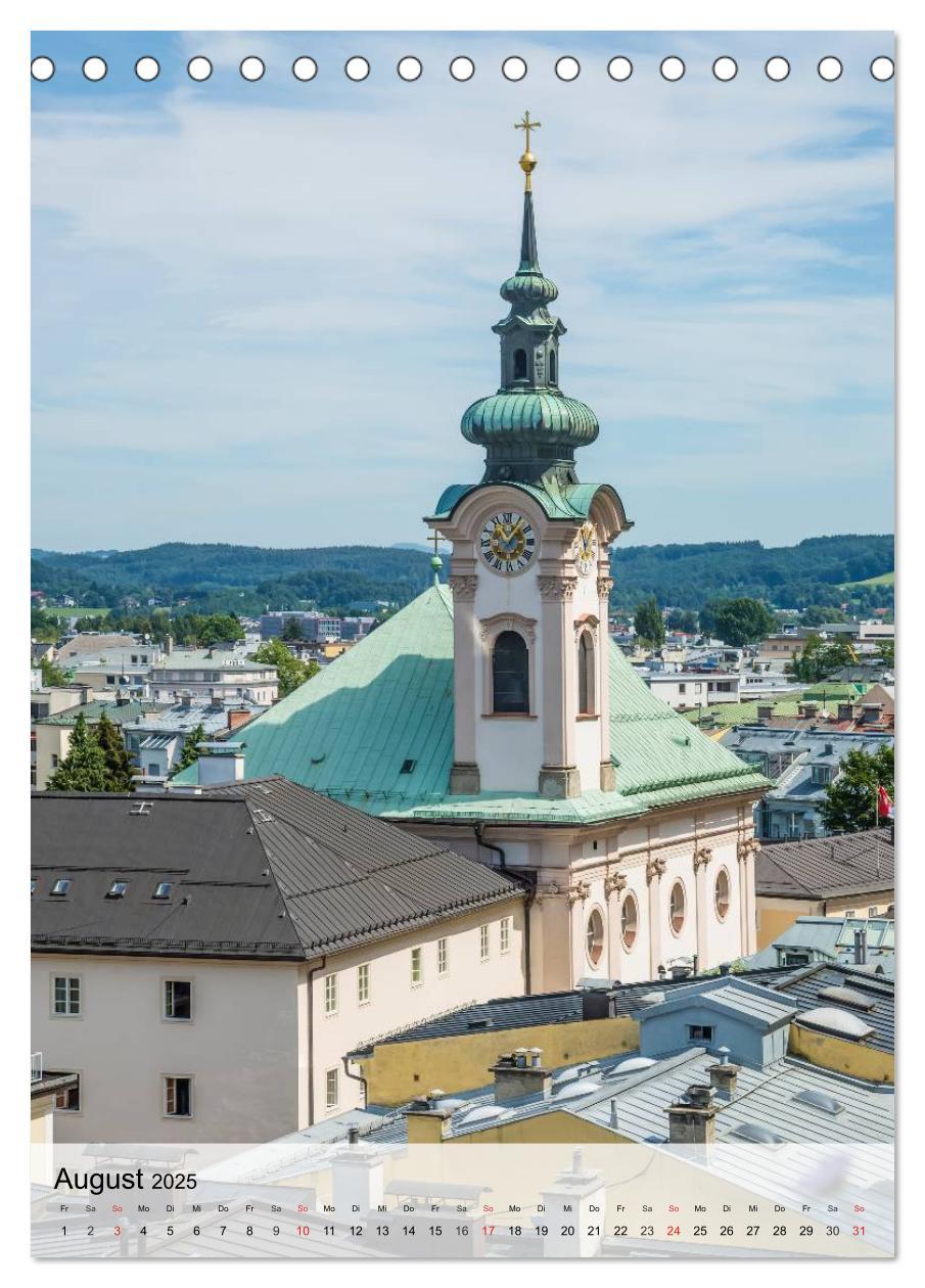 Bild: 9783457034439 | SALZBURG Grandiose Ausblicke (Tischkalender 2025 DIN A5 hoch),...