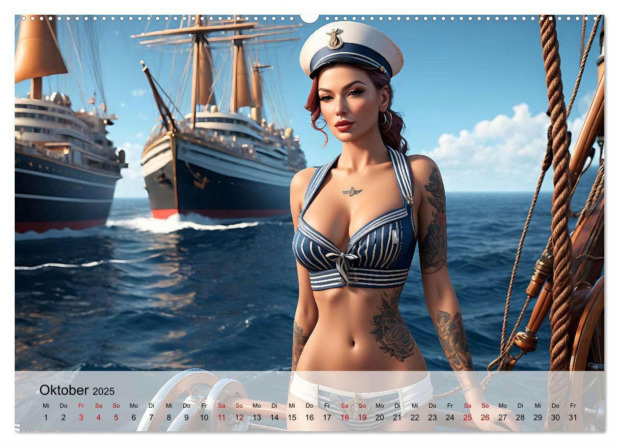 Bild: 9783383804670 | Maritime Leidenschaft - Sonne, Meer und heiße Flirts (Wandkalender...