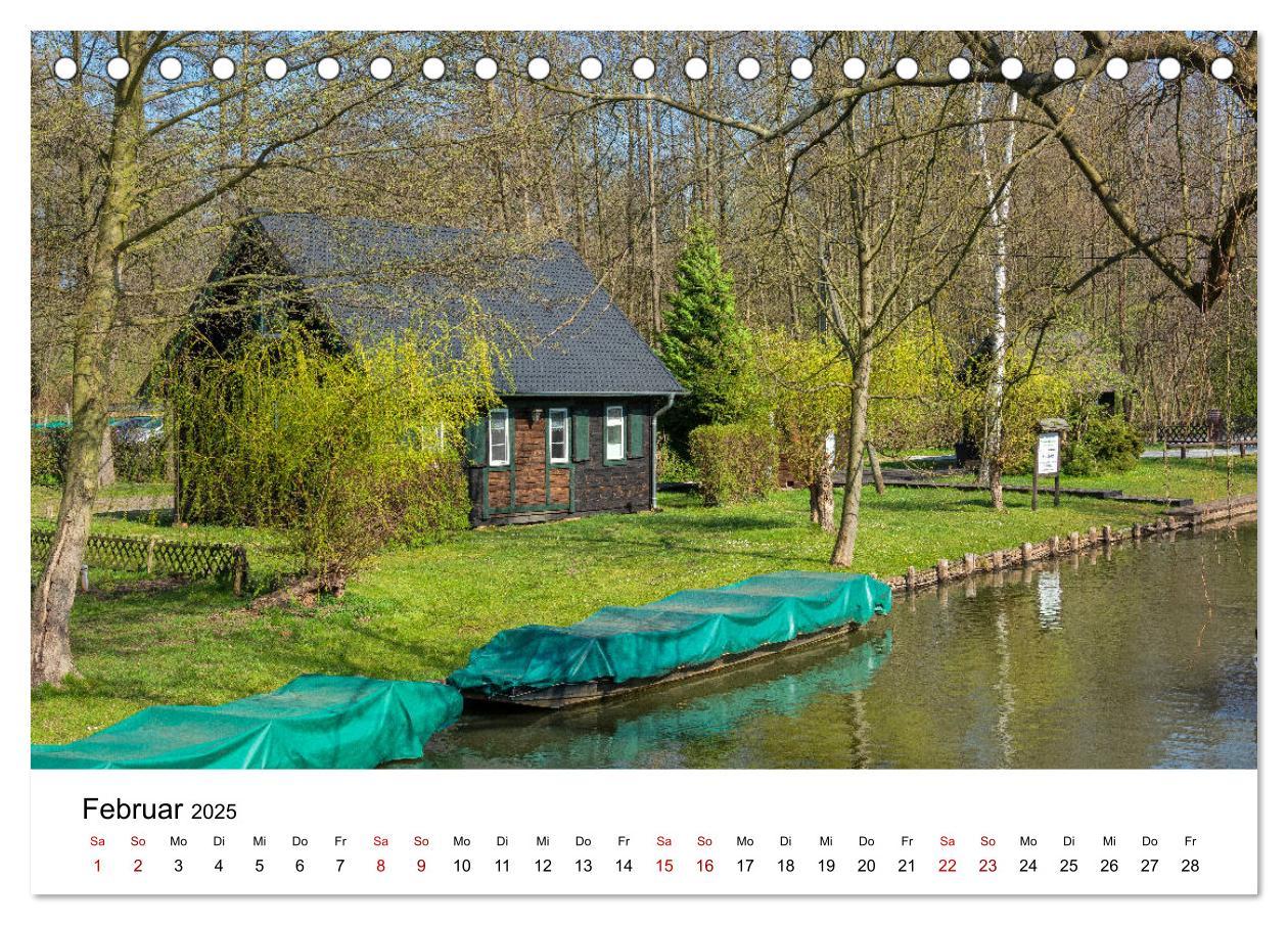 Bild: 9783435198672 | Unterwegs im Spreewald (Tischkalender 2025 DIN A5 quer), CALVENDO...