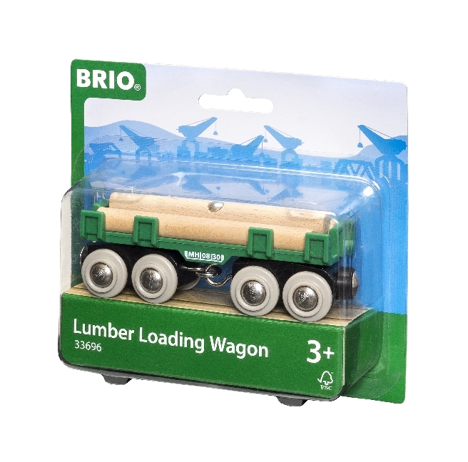 Bild: 7312350336962 | Langholzwagen | BRIO® | Spiel | In Blisterverpackung | 63369600 | 2010