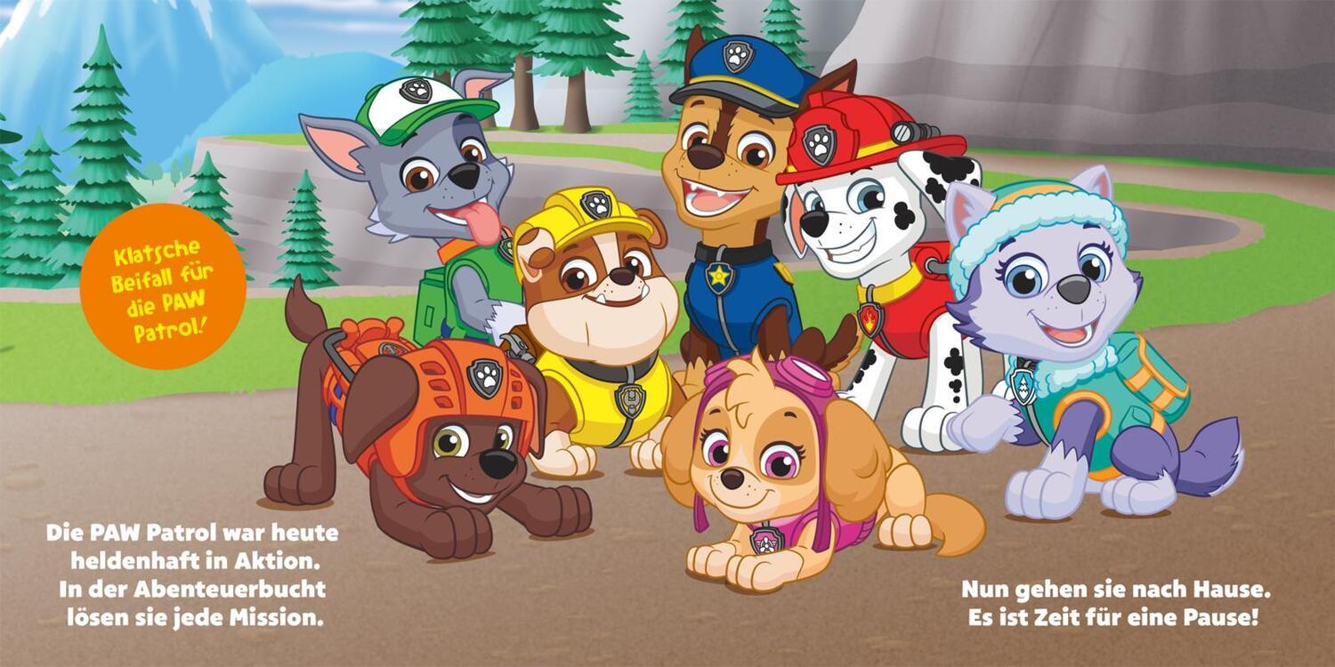 Bild: 9783845124032 | PAW Patrol Pappbilderbuch: Ab ins Bett, PAW Patrol! | Buch | 18 S.