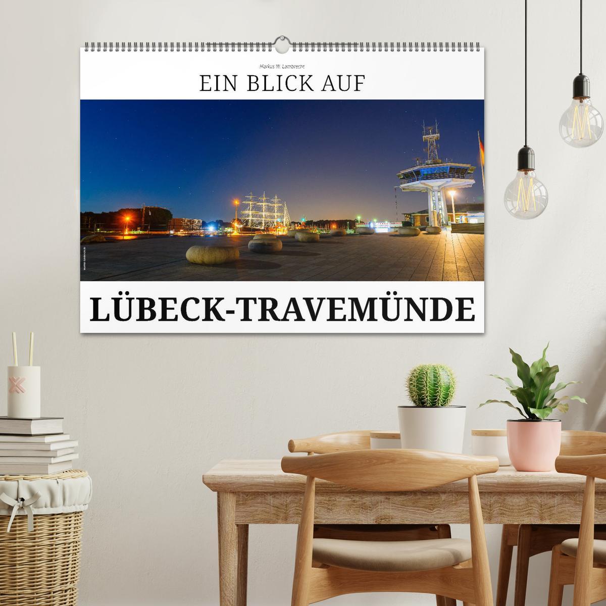 Bild: 9783435397372 | Ein Blick auf Lübeck-Travemünde (Wandkalender 2025 DIN A2 quer),...