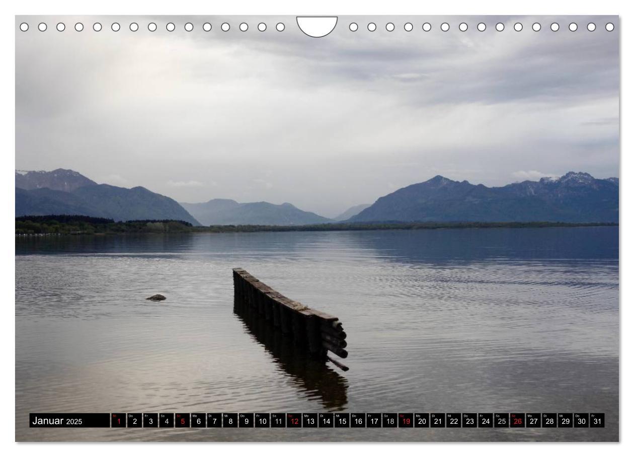 Bild: 9783435460601 | Am schönen Chiemsee (Wandkalender 2025 DIN A4 quer), CALVENDO...