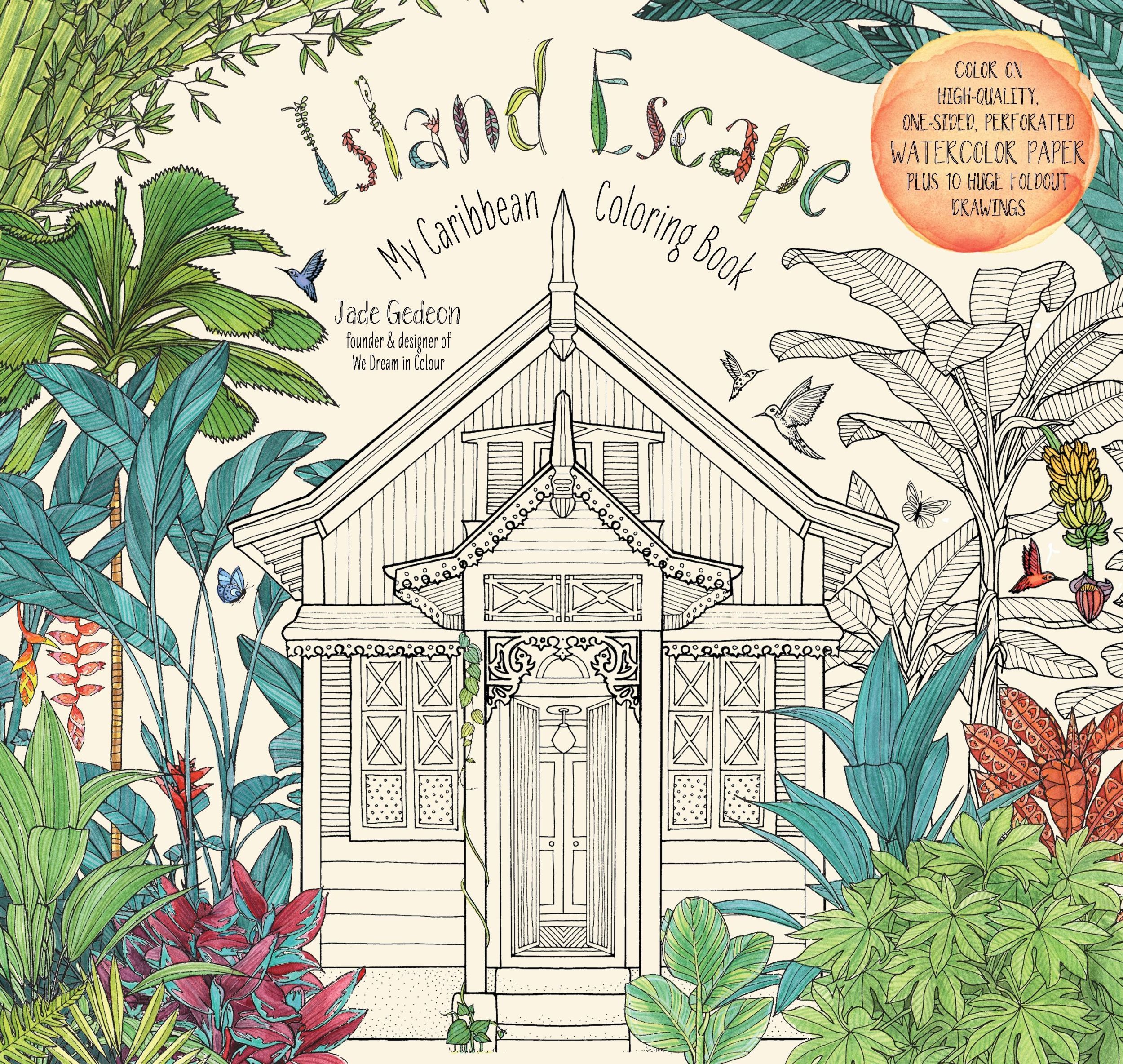 Cover: 9781624142437 | Island Escape | My Caribbean Coloring Book | Jade Gedeon | Taschenbuch