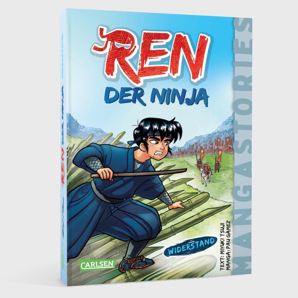 Bild: 9783551656551 | REN, der Ninja Band 2 - Widerstand | Miyuki Tsuji | Buch | 256 S.