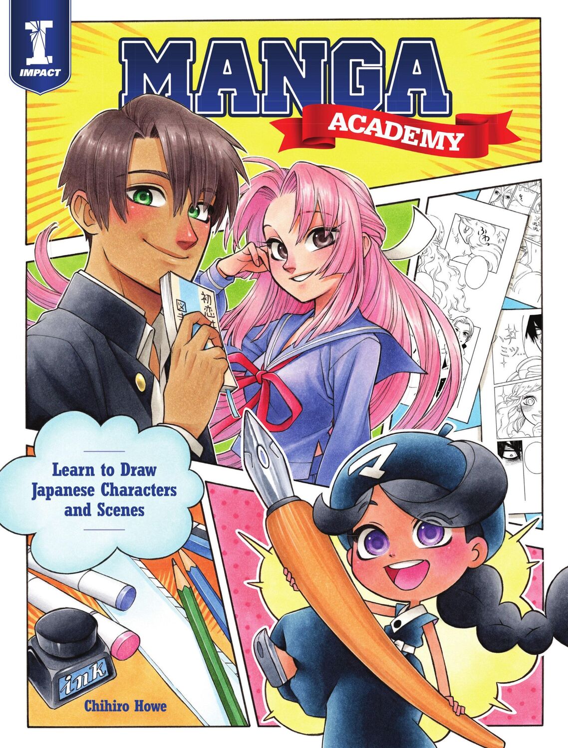 Cover: 9781440300820 | Manga Academy | Learn to draw Japanese-style illustration | Howe