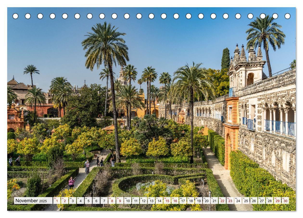 Bild: 9783383978180 | Andalusien - Sevilla (Tischkalender 2025 DIN A5 quer), CALVENDO...