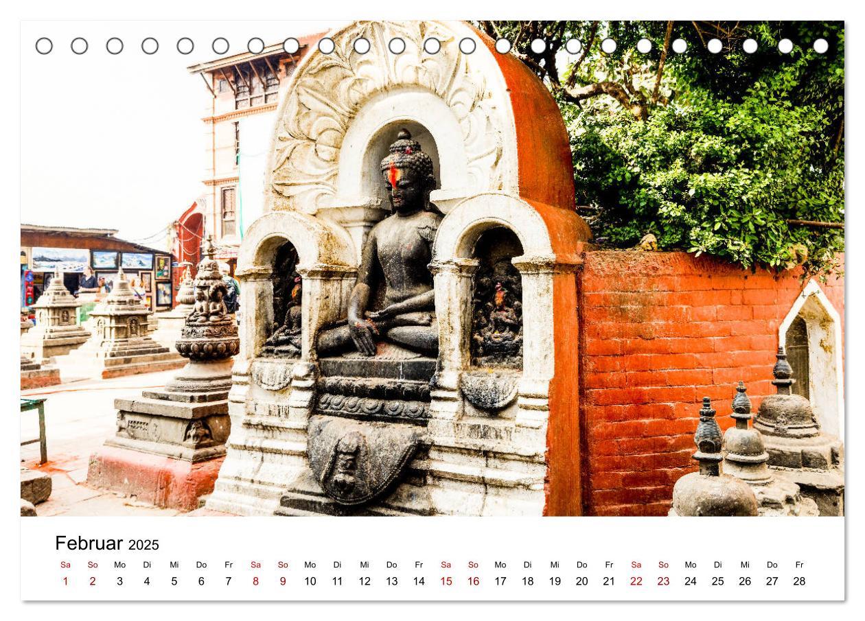 Bild: 9783435139965 | Impressionen aus Kathmandu (Tischkalender 2025 DIN A5 quer),...