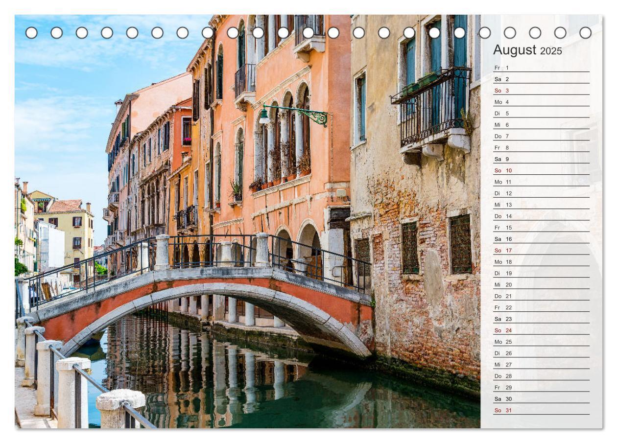 Bild: 9783435314669 | Venedig - Stille Momente (Tischkalender 2025 DIN A5 quer), CALVENDO...