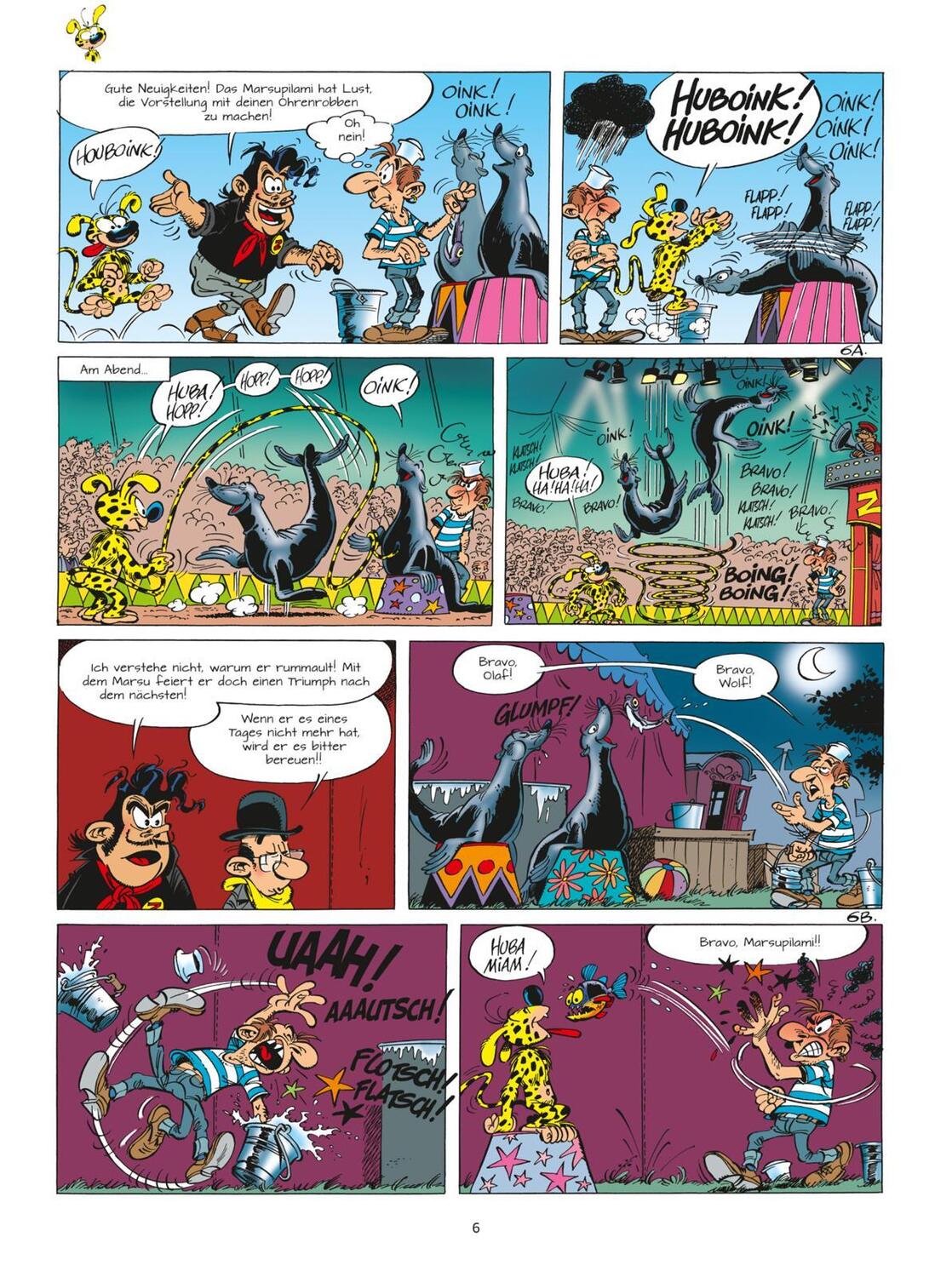 Bild: 9783551796806 | Marsupilami 32: Manege frei! | André Franquin (u. a.) | Taschenbuch