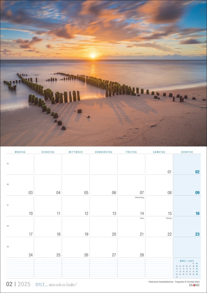 Bild: 9783964023438 | Sylt ... wie ich es liebe Kalender 2025 | Kalender | 13 S. | Deutsch