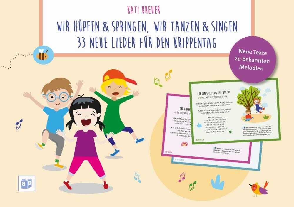 Cover: 9783946829935 | Wir hüpfen &amp; springen, wir tanzen &amp; singen | Kati Breuer | Box | 33 S.