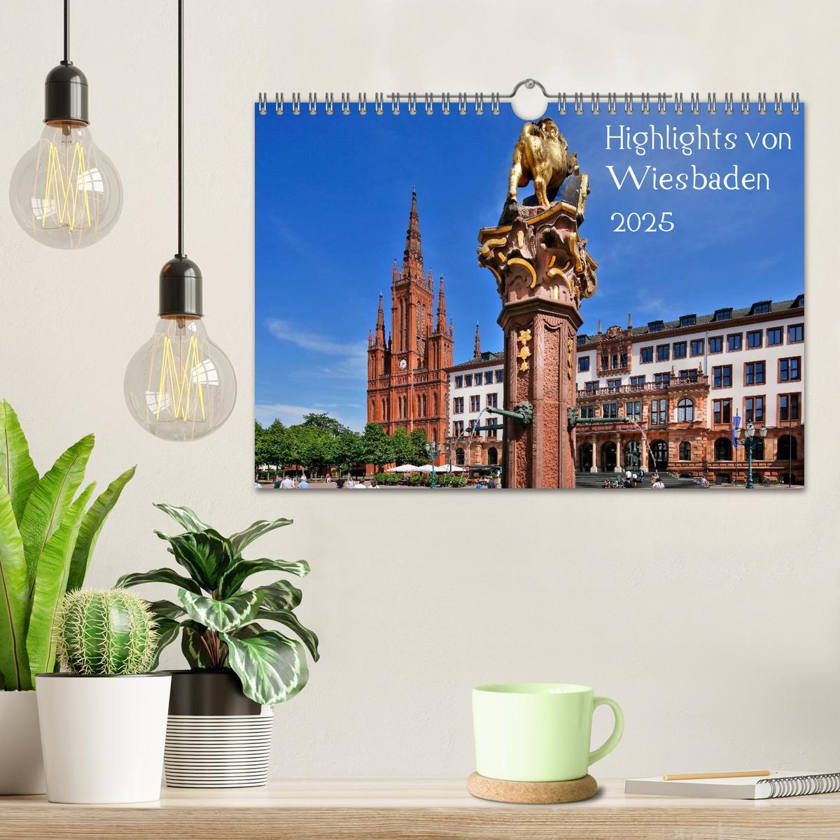 Bild: 9783435611157 | Highlights von Wiesbaden (Wandkalender 2025 DIN A4 quer), CALVENDO...