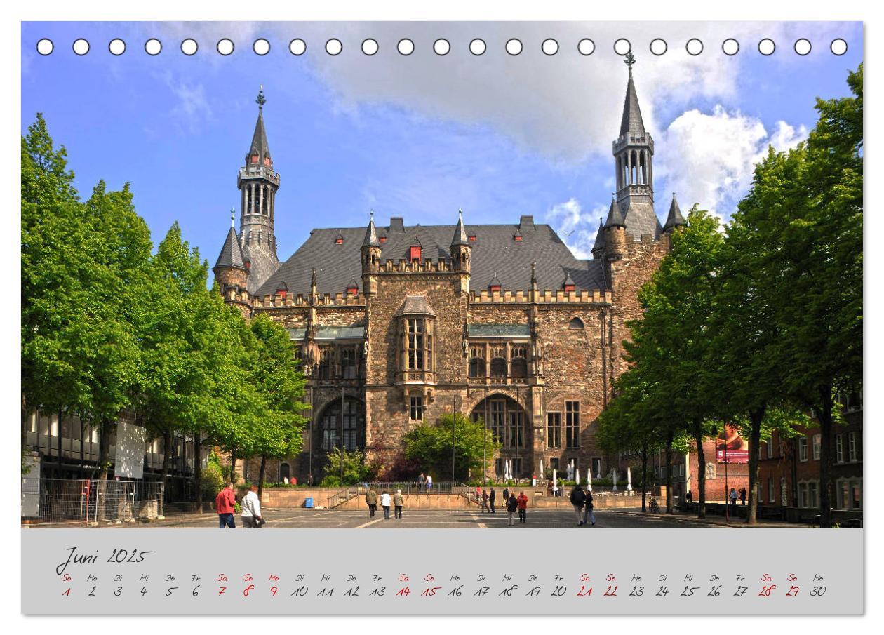 Bild: 9783435192519 | Aachen Die Kaiserstadt (Tischkalender 2025 DIN A5 quer), CALVENDO...