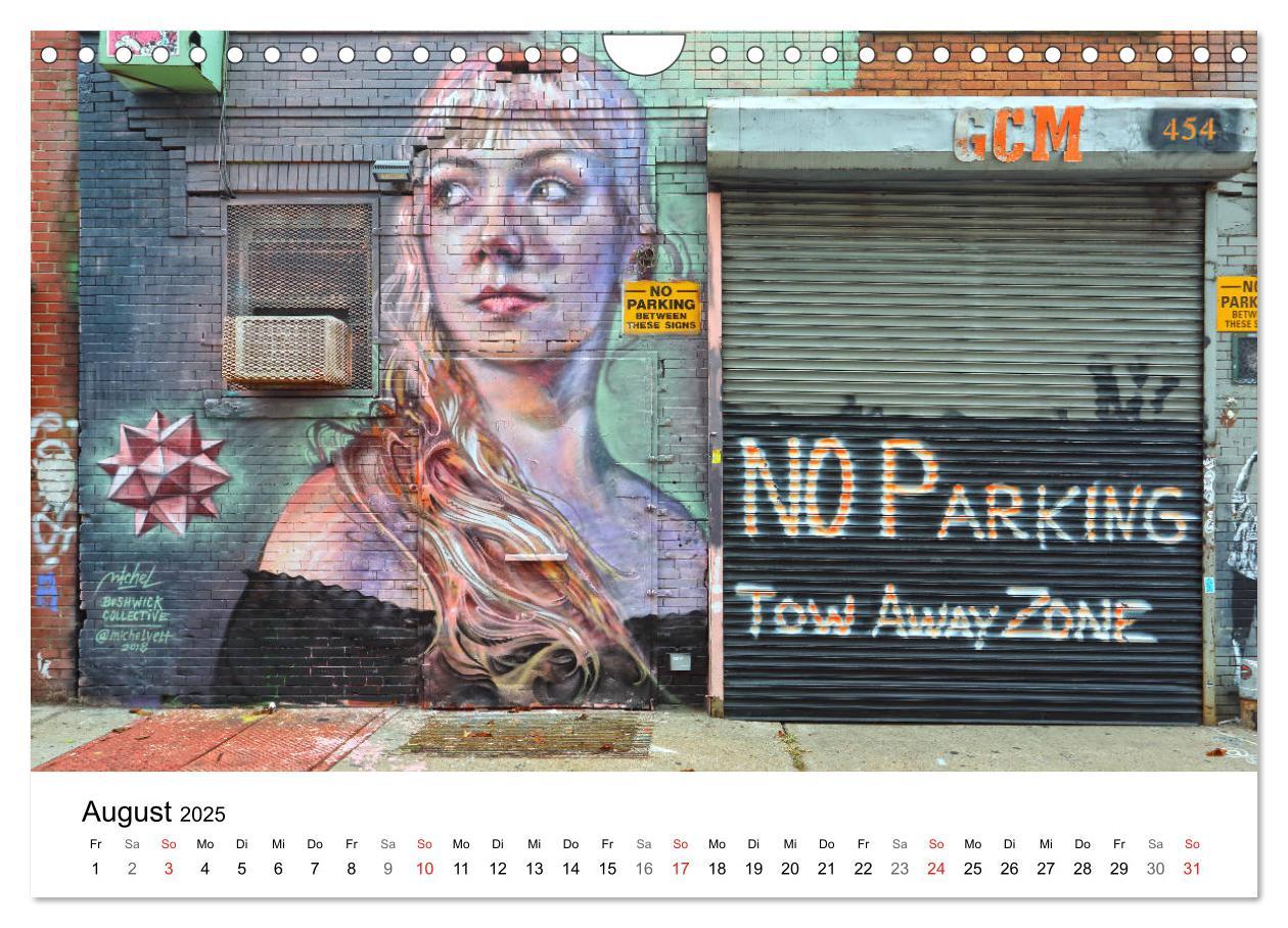 Bild: 9783435257164 | Brooklyn Street Art (Wandkalender 2025 DIN A4 quer), CALVENDO...